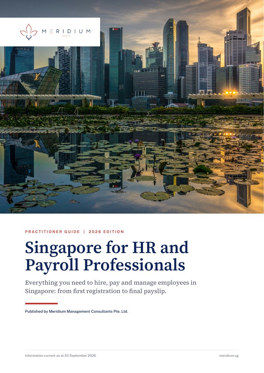 Cover of the Singapore for HR and Payroll Professionals guide
